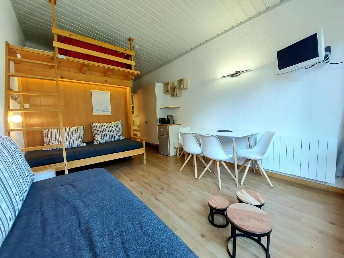 Studio Cabine Au Pied Des Pistes - Balcon, Wifi Gratuit, Parking Proche - Fr-1-346-434 Les Arcs  Apartment