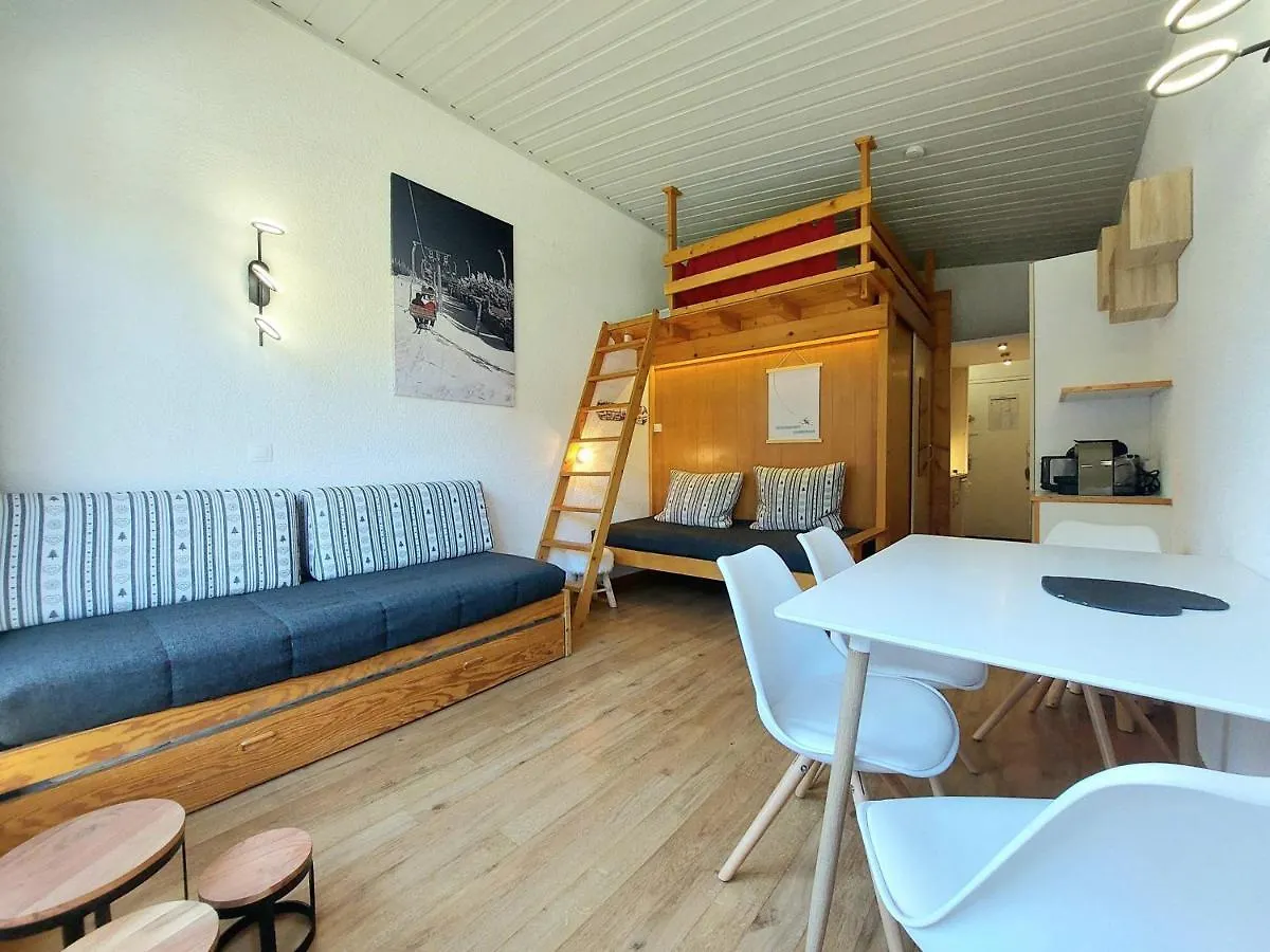 Studio Cabine Au Pied Des Pistes - Balcon, Wifi Gratuit, Parking Proche - Fr-1-346-434 Les Arcs  Apartment Les Arcs (Savoie)
